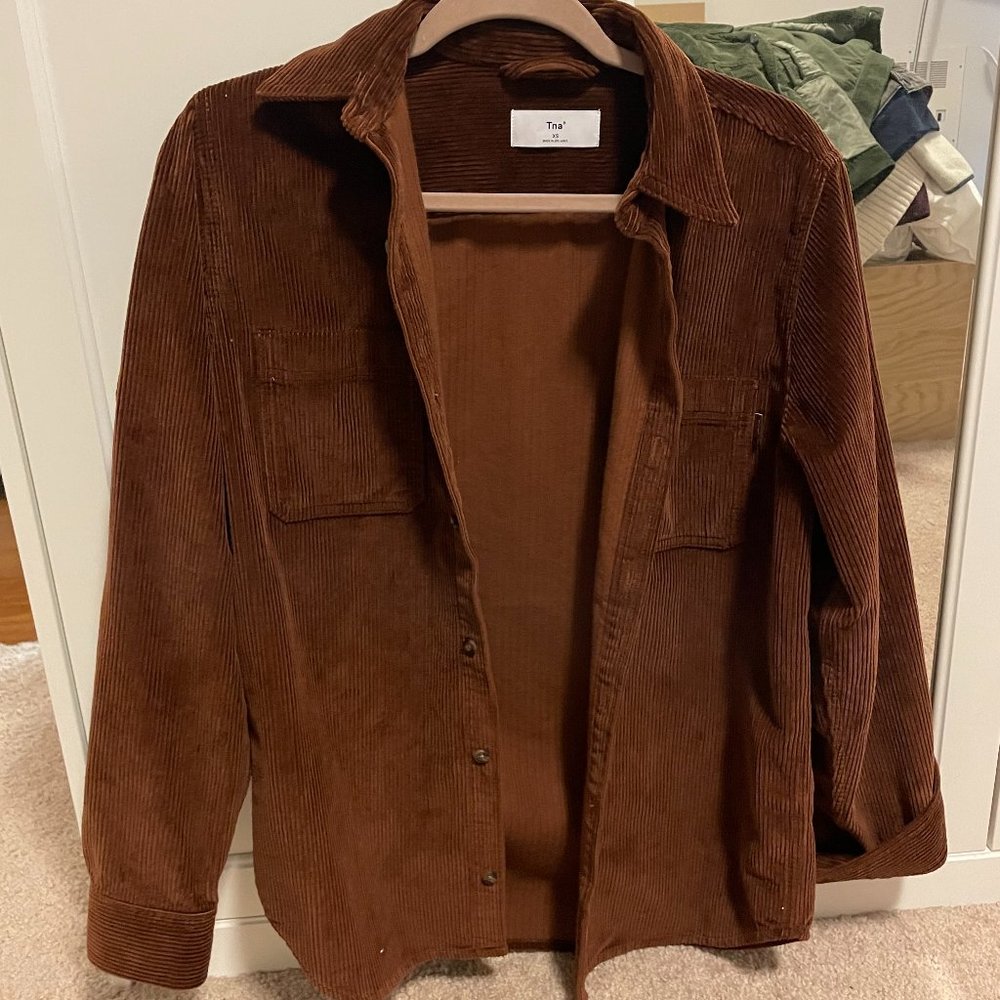 Aritzia Corduroy Shacket